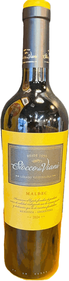 Botella de Stocco de Viani, Malbec